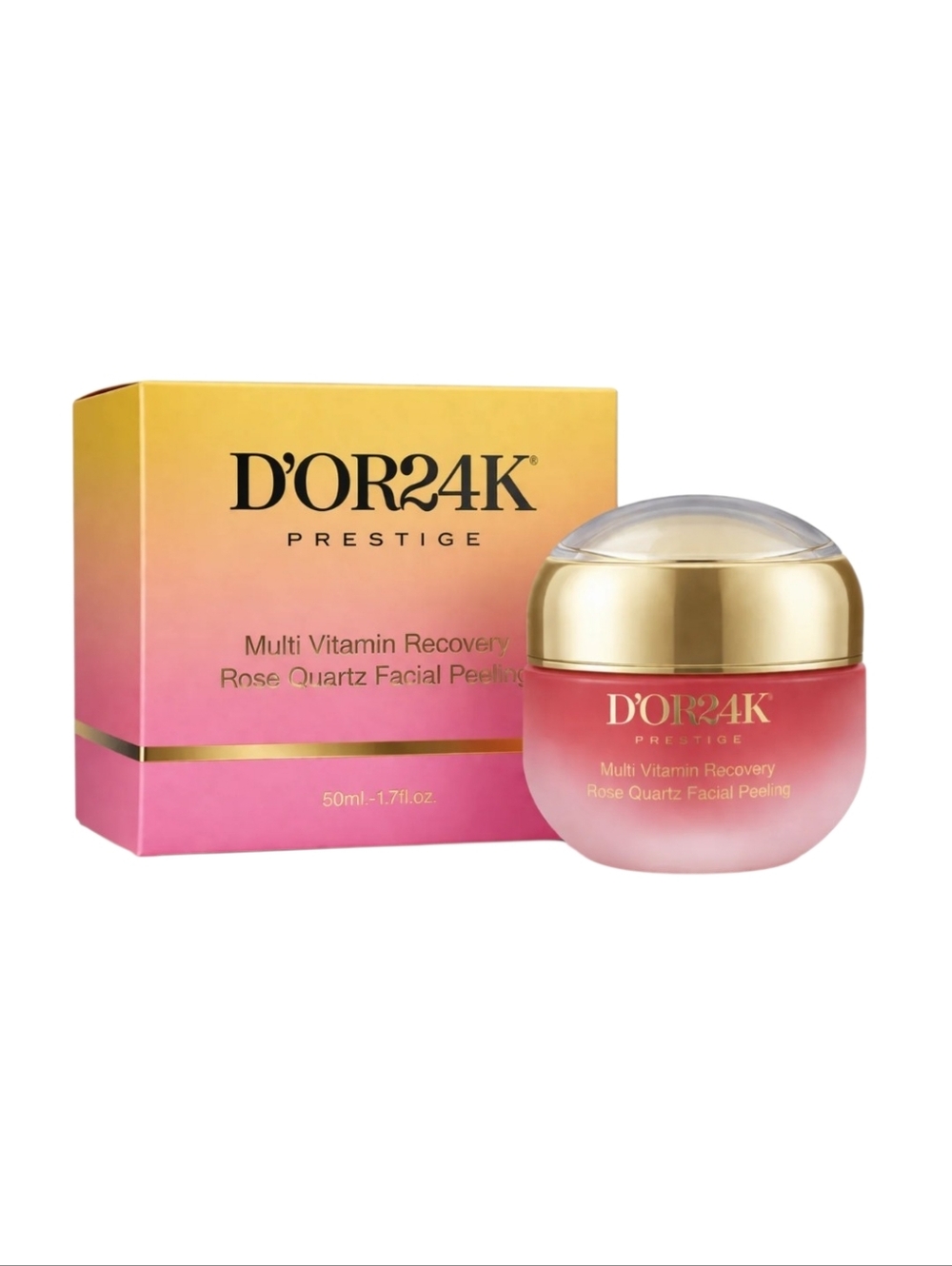 D'OR24K Prestige Rose Quartz Facial Peeling